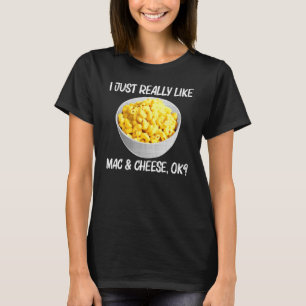 Coola Mac och För manar Cheese Women Macaroni Food T Shirt