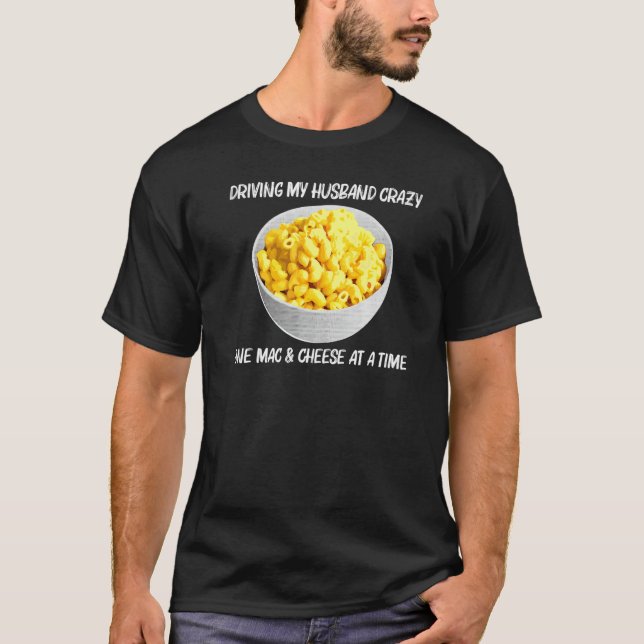 Coola Mac och ost för Mamma Macaroni Food Th T Shirt (Framsida)