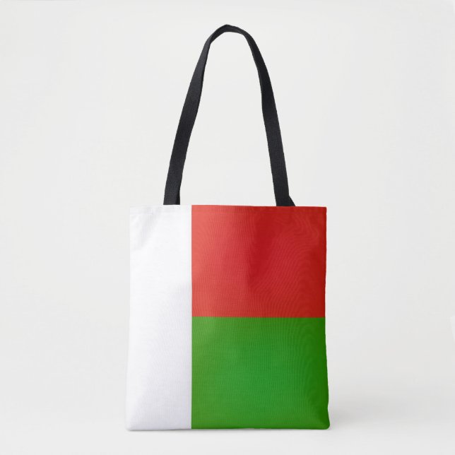 Coola Madagaskar Flagga Mode Tygkasse (Framsida)