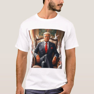 Coola MAGA Rabbit TRUMP omgiven av BUNNYS lustigt T Shirt