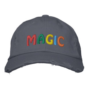 Coola MAGIC-färgstarka Brev Broderad Keps