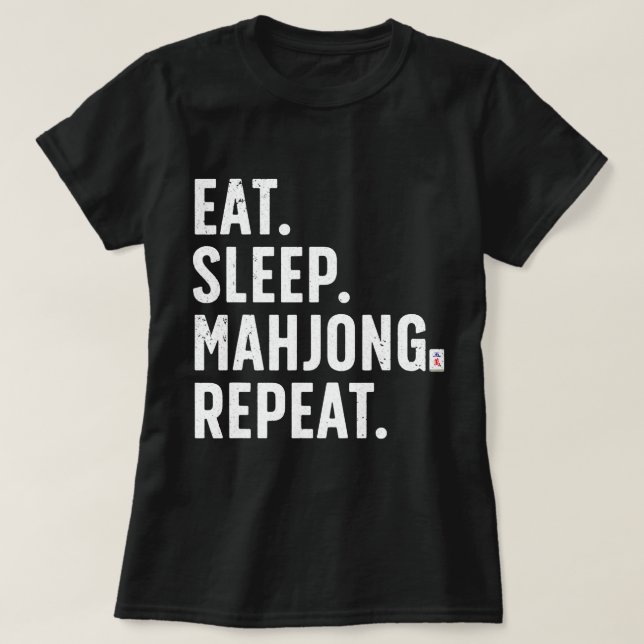 Coola Mahjong För manar Women Strategy Tile Game M T Shirt (Design framsida)