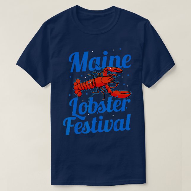 Coola Maine Lobster Festival T Shirt (Design framsida)