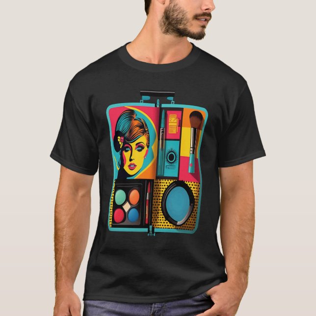 Coola Makeup Artist Pop Makeup Kit Mamma 3 T Shirt (Framsida)