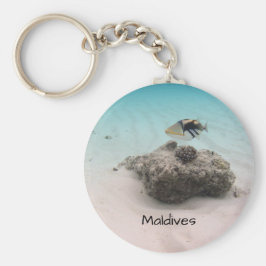 Coola Maldiverna Underwater Coral Fish Souvenir Nyckelring