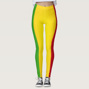Coola Mali Flagga Mode Leggings