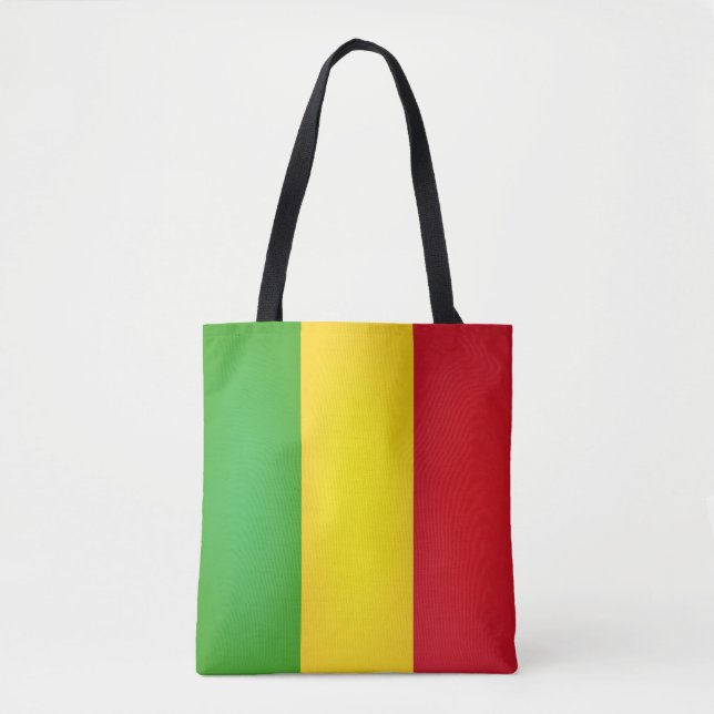 Coola Mali Flagga Mode Tygkasse (Framsida)