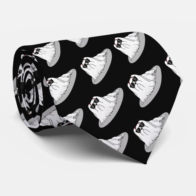 Coola Maltesisk Hund med solglasögon - Cute Slips (Rullad)