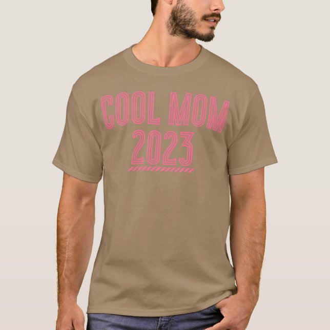 Coola mamma 2023 för mor t shirt (Framsida)
