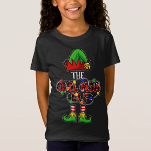 Coola Mamma Elf-familjen som matchar jul Buffalo P T Shirt