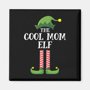 Coola Mamma Elf Matching Family Group, jul Party Magnet