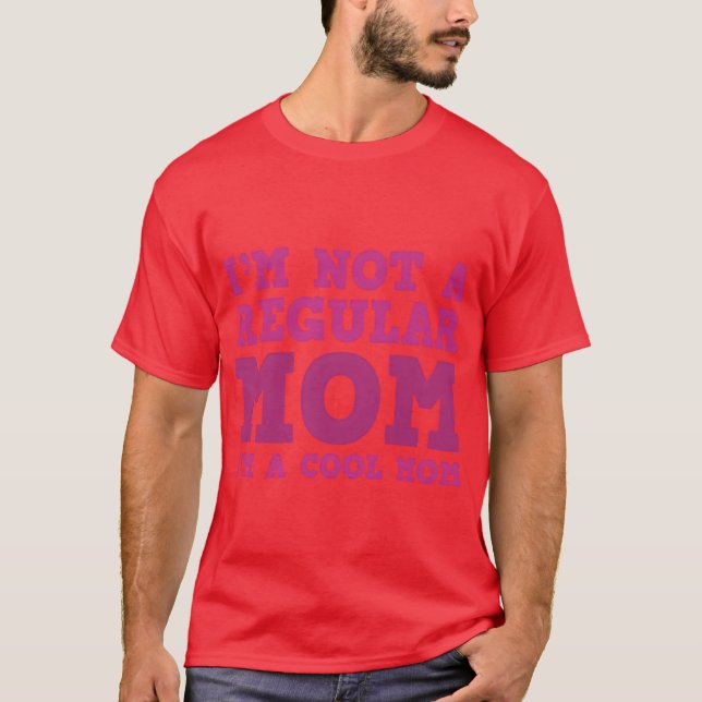 Coola Mamma Funny Mor Gift-gåva T Shirt (Framsida)