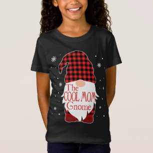 Coola Mamma Gnome Buffal för julfamiljen Pajama T Shirt