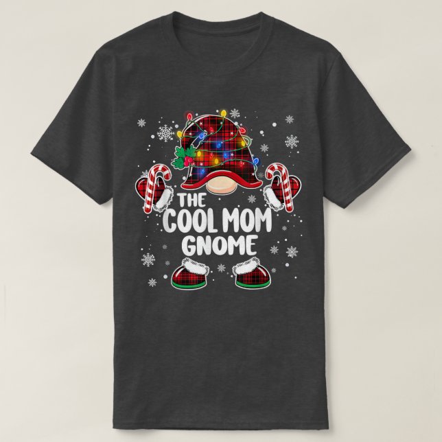 Coola Mamma Gnome Buffalo Play Julgran Li T Shirt (Design framsida)