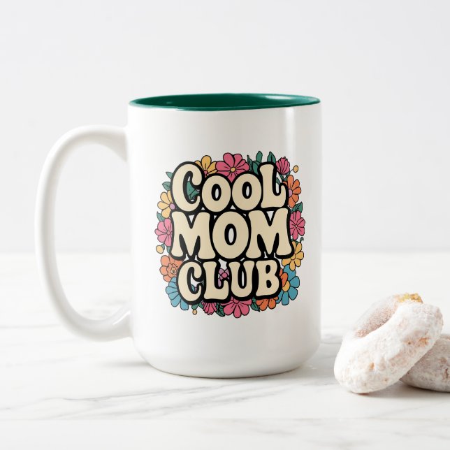Coola Mamma Klubb Mugg - Roligt Mor Dag Gift (Med munk)