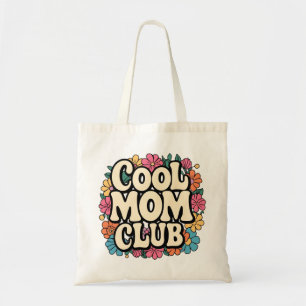Coola Mamma Klubb Tote Bag - Practical & Roligt Mo Tygkasse