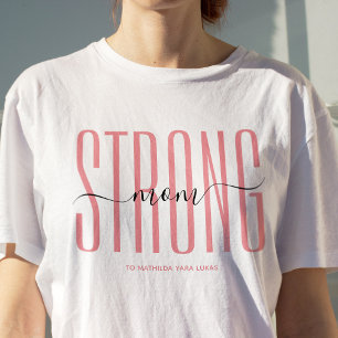 COOLA MAMMA STARK MAMMA BÄSTA MAMMA NÅGONSIN T SHIRT