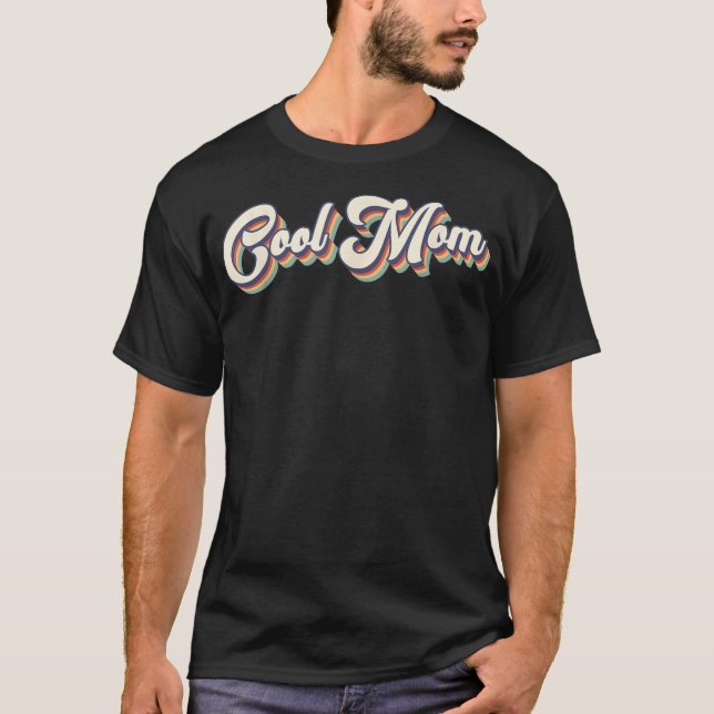 Coola Mamma Vintage Retro Morsdagspresent T Shirt (Framsida)
