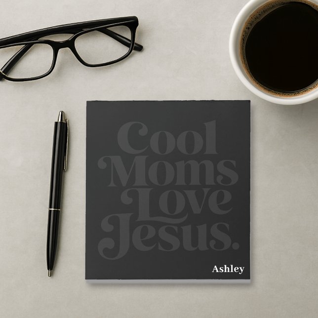 Coola mammor älskar Jesus Anteckningsblock (Skapare uppladdad)