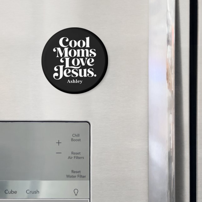 Coola mammor älskar Jesus Magnet (In Situ (Fridge))