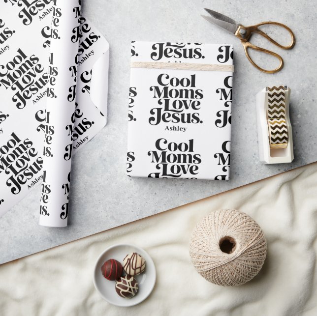 Coola mammor älskar Jesus Presentpapper (Hantverk)