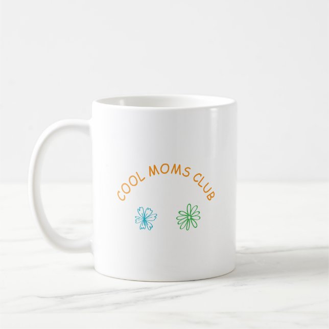 Coola mammor klubb kaffemugg (Vänster)