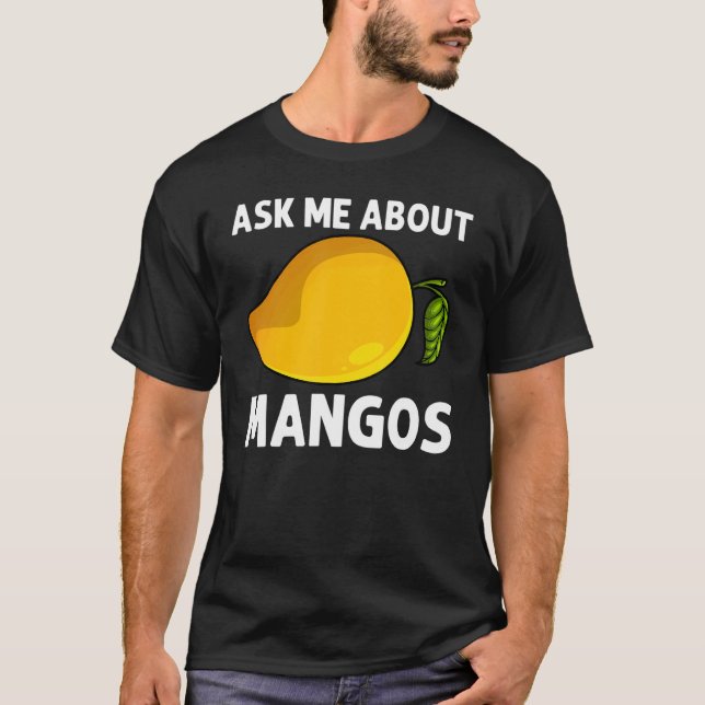 Coola Mango För manar Women Mangos Fruit Mango Pla T Shirt (Framsida)