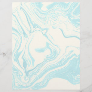 Coola Marble Design in Turquise and Cream