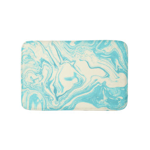 Coola Marble Design in Turquise and Cream Badrumsmatta