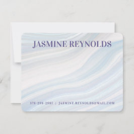 Coola Marble Geode Note Card Anteckningskort