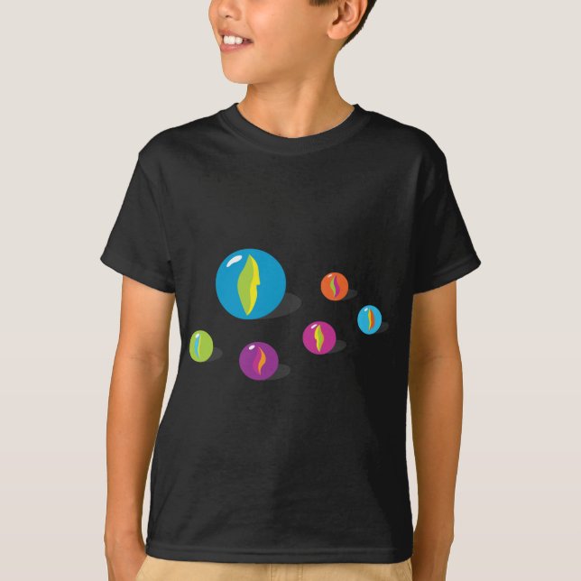 Coola Marbles T Shirt (Framsida)