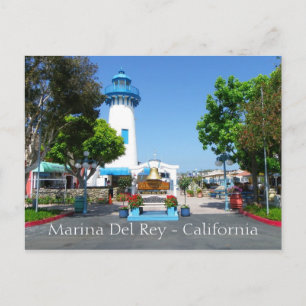 Coola Marina Del Rey-vykort! Vykort