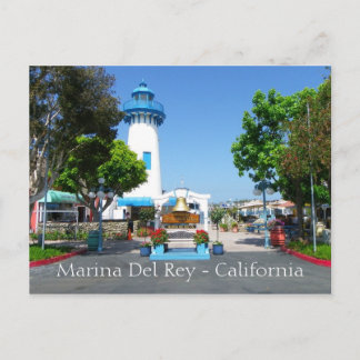 Coola Marina Del Rey-vykort! Vykort