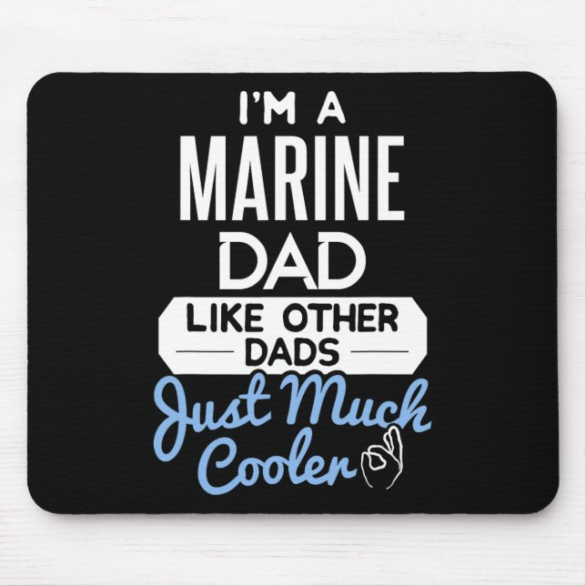 Coola Marine Pappa Fars dag Gift Musmatta (Framsidan)