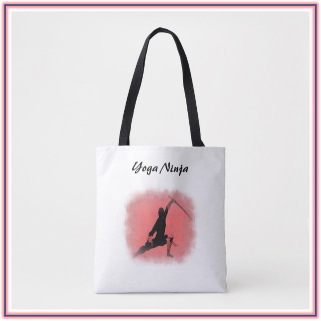 Coola Martial Arts Ninja Tote Tygkasse (Skapare uppladdad)
