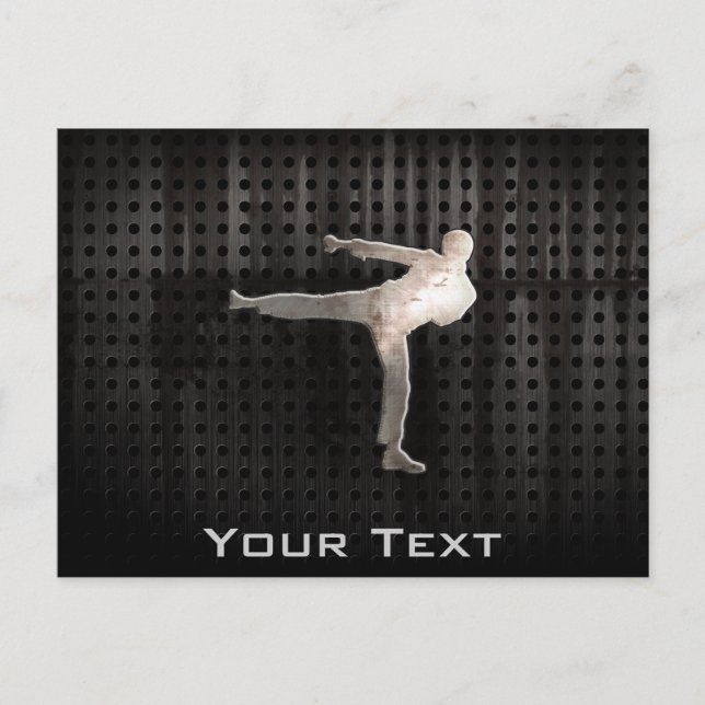 Coola Martialkonst Vykort (Framsida)