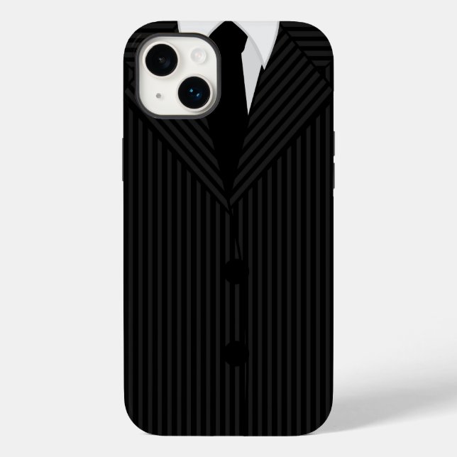 Coola Masculine Black Streck Kostym och Tie Classy (Baksida)
