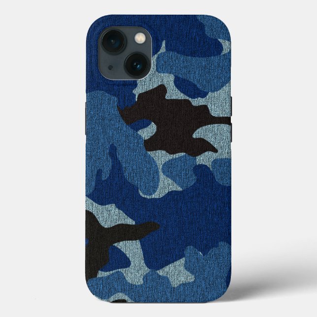 Coola Masculine Faux Trasa Blue Camo militär Tuff (Baksida)