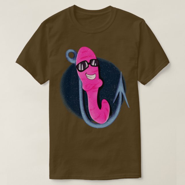 Coola Mask Fiskefartygglare i Krok T Shirt (Design framsida)