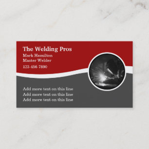 Coola Master Welding Construction Visitkort