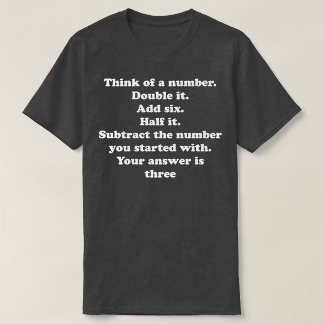 Coola Math Geek Nerd English Quote Problem Respons T Shirt (Design framsida)
