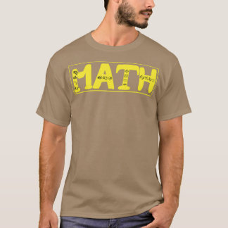 COOLA MATH MED SYMBOLER DESIGN T SHIRT