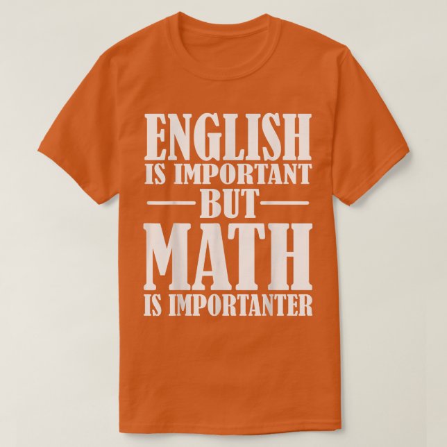 Coola Math Science Nerd Teacher High School Birthd T Shirt (Design framsida)