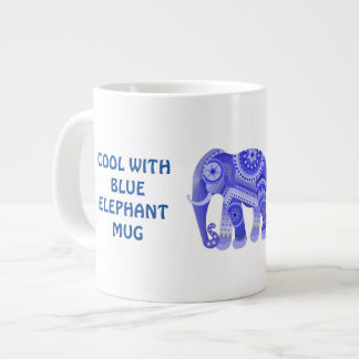 COOLA MED BLUE ELEPHANT MUGG JUMBO MUGG