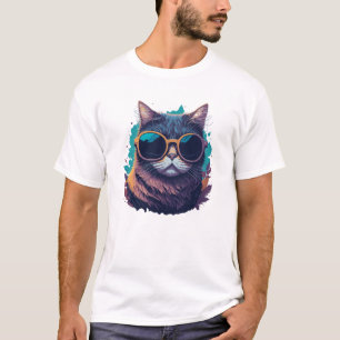 Coola med solglasögon t shirt