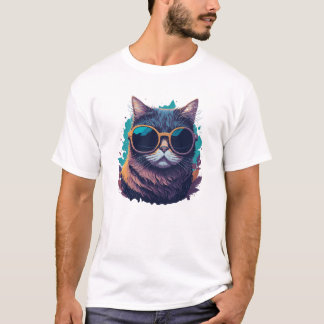 Coola med solglasögon t shirt