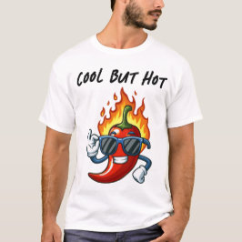 Coola men hett för krydda livsmedel älskare t shirt
