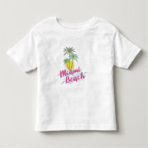Coola Miami Beach, Florida Handflatan Träd Graphic