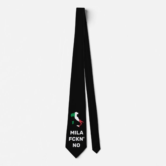 Coola MILANO - Mila Fckn No med flagga Slips (Framsida)