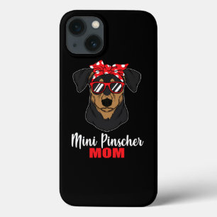 Coola Mini Pinscher Hund Mamma Hund älskare Pet Gi
